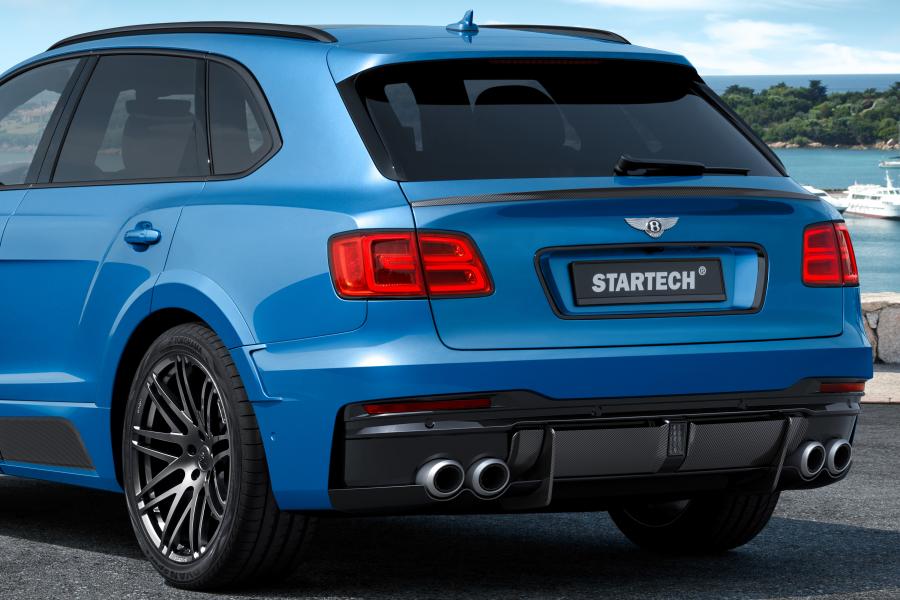Детали экстерьера Bentley Bentayga in Blue by Startech 2016 года  (фото 7 из 10)